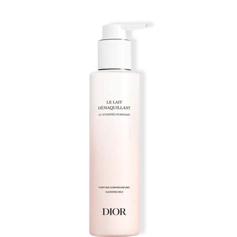 lait tendre démaquillant dior|Le Lait Démaquillant : lait démaquillant au nymphéa purifiant .